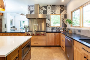 A beautiful picture of luxury home's kitchens