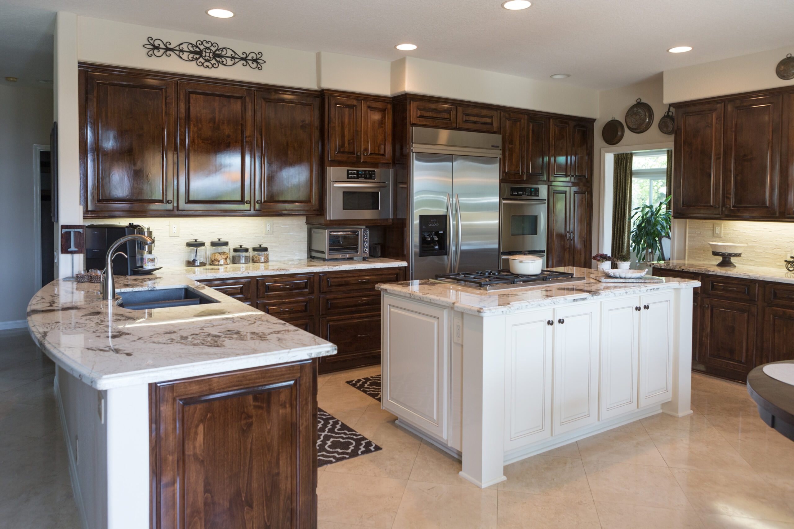 Kitchen Reface – Traditional White & Espresso