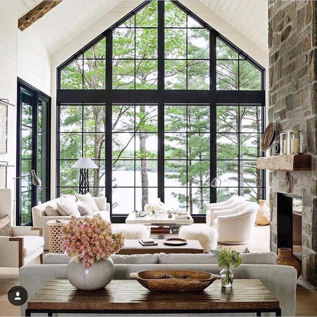 French Style Living Room Window